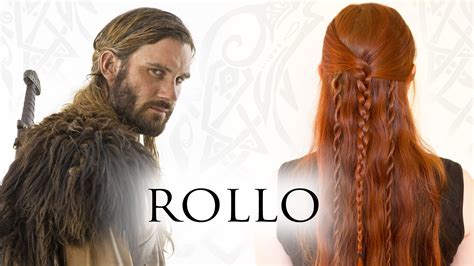 Doing your hair like a stylized viking shieldmaiden looks awesome and has gotten really popular. Silvousplaits Hairstyling | Men's Tutorial for Rollo in ...