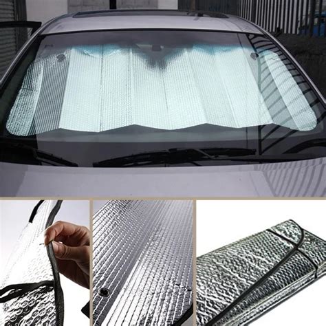 2016 Car Window Sun Shade Curtain Windshield Practical Foam Tapetum