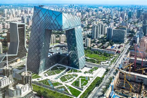 Iconic Glass Structures Cctv Headquarters