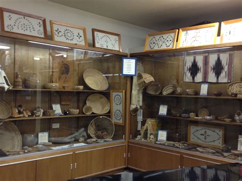 Native American Artifacts At The Lyon County Museum Yeringtion Nevada