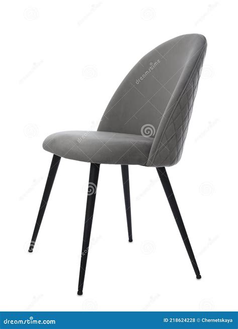 Stylish Chair On White Background Interior Element Stock Photo Image