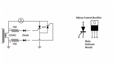 Silicon Control Rectifier SCR Basic AC Circuit | Doovi
