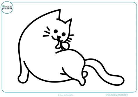 Dibujos De Gatos Para Imprimir Y Colorear Mundo Primaria Dibujos De