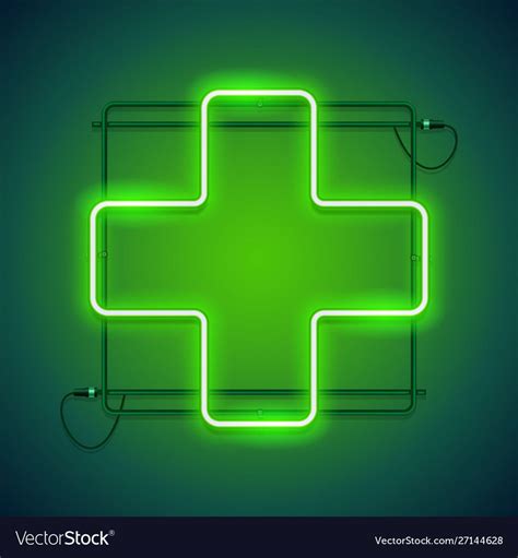 Pharmacy Medical Neon Signs Cross Purchase Quick Apothecary