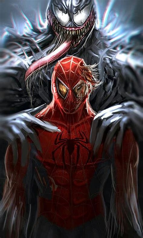 Spider Man And Venom Marvel Villains Superhero Comic Comic Book Villains
