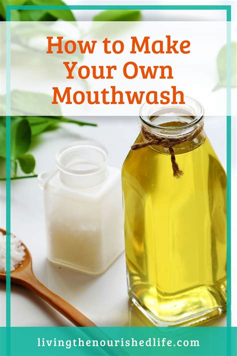 this homemade mouthwash recipe whites and remineralizes diy mouthwash remineralizing natural