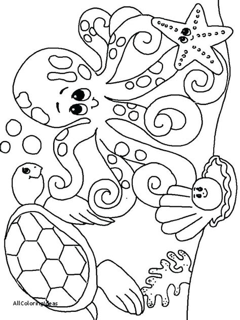 6 Under The Sea Coloring Pages Printable Ideas Yweqdax
