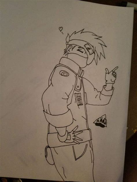Kakashi Art Again Naruto Amino