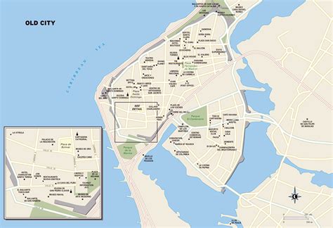 Tourist Map Cartagena Colombia Besttravels Org