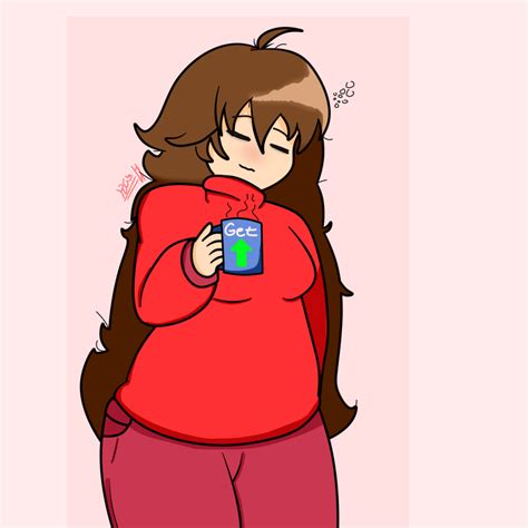 I Drew A Chubby Gf Waking Up Its My First Time Drawing This Kind Of
