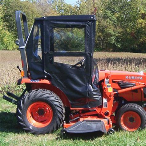 Standard Cab With Hinged Doors For Kubota B Series Compact Tractors