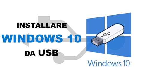 Scaricare E Installare Windows 10 Da Usb Youtube