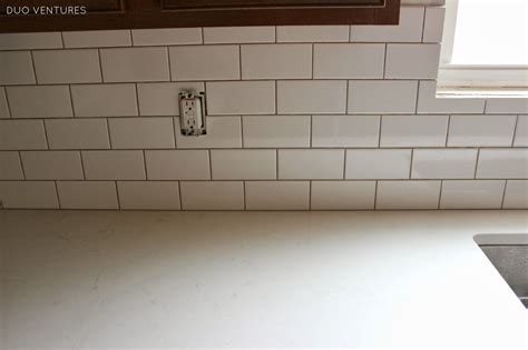 Subway tile is an increasingly popular backsplash choice for kitchens, bathrooms, and utility rooms. Duo Ventures: Kitchen Makeover: Subway Tile Backsplash ...
