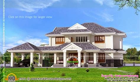 Kerala Style 4 Bedroom Villa Kerala Home Design And Floor Plans 9k