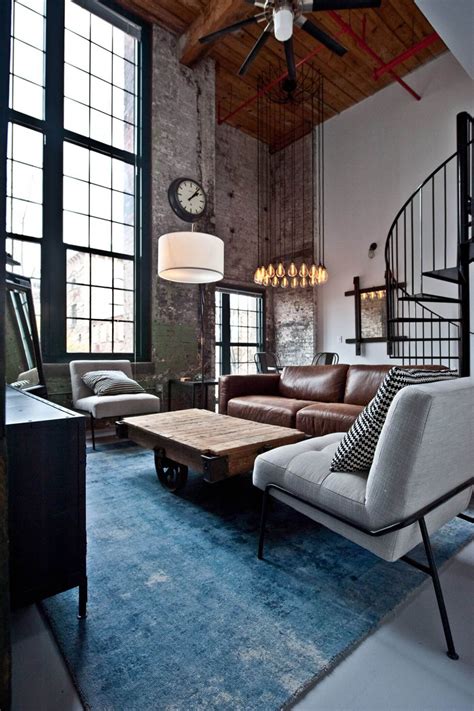 10 Contemporary Industrial Living Room Design Ideas For Your Home