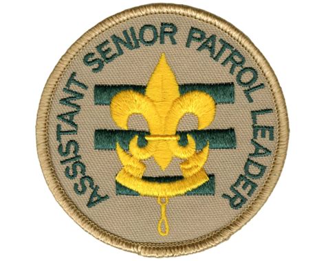 Assistant Sr Patrol Leader Emblem Boy Scouts Of America
