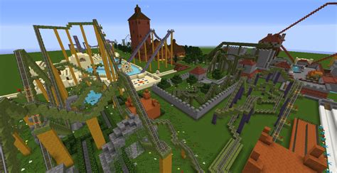 Minecraft Theme Park Minecraft Project