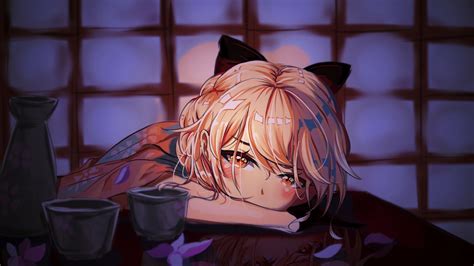 Anime Relaxing Wallpapers Wallpaper Cave