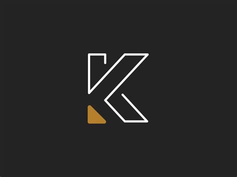 K Desain Logo Huruf Desain