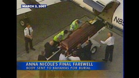 Archival Video Anna Nicole Smith Is Buried In The Bahamas Video Abc News