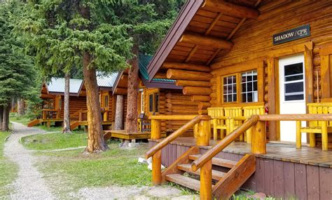 The elk lakes cabin is a log cabin close to calgary that is a cozy base for hiking, ski touring and ice climbing. Shadow Lake Lodge, Banff National Park, Alberta, Canada ...