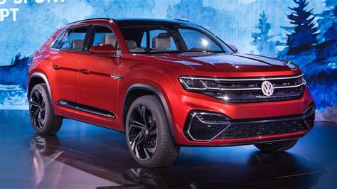 The 2020 vw atlas cross sport is only slightly less so. Volkswagen Atlas Cross Sport Concept Previews New Five ...