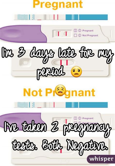 2 Days Missed Period Negative Pregnancy Test