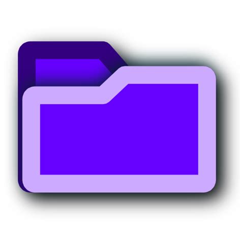 Deep Folder Purple Icon 2d Icon Sets Icon Ninja