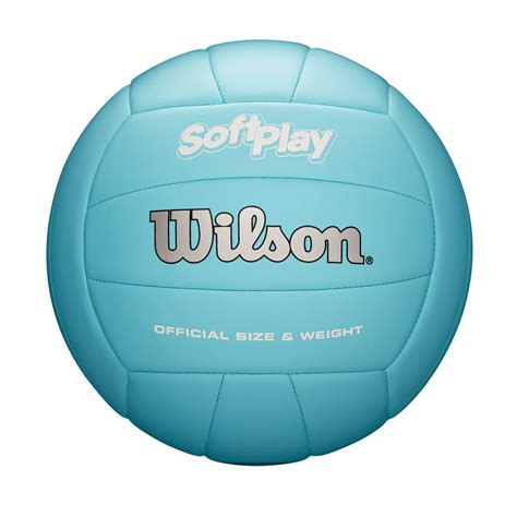 Wilson Soft Play Outdoor Volleyball Official Size Blue