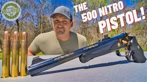 500 Nitro Express Pistol 😱 Kentucky Ballistics Warrior Poet Society