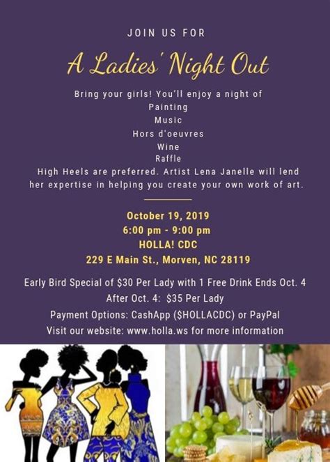 Ladies Night Out At Holla