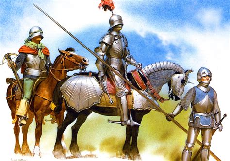 German High Gothic Knight Of The 15th Century On Campaign Warriors