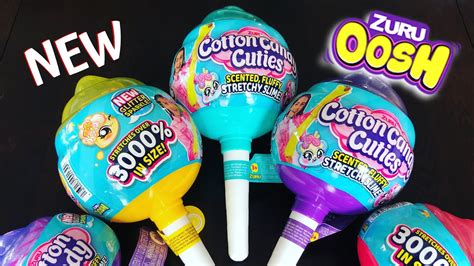 New Zuru Oosh Cotton Candy Cuties Series 2 New Glitter Sparkle