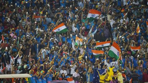 Icc World T20 Mohali Stadium Bathed In Blue