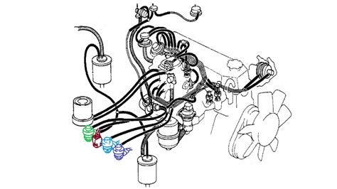 R Aisin Carburetor Vacuum Lines Diagram