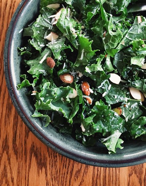 Lemony Kale Salad Here In The Midst