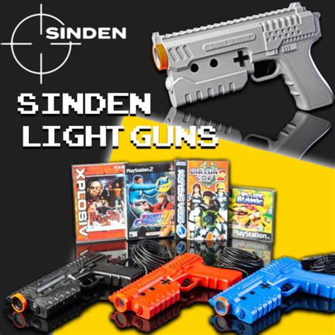 Sinden Arcade Light Gun For Pc With Recoil Arcade World Uk