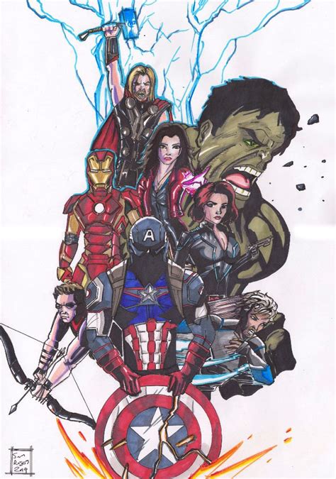 Avengers Age Of Ultron By Samrogers On Deviantart