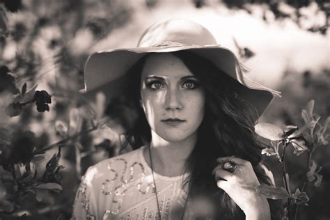 Free Images Person Black And White Girl Woman Model Spring Hat