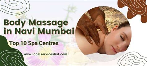 Top 10 Best Body Massage In Vashi Kamothe And Navi Mumbai