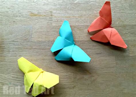 20 Cute And Easy Origami For Kids Origami Butterfly Easy Paper
