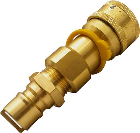 Mensi 12 Qdd Lp Propane Gas Quick Connect Disconnect Connector And Male