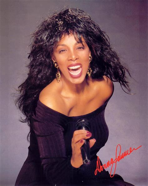 Download Donna Summer Queen Of Disco Autograph Sign Wallpaper