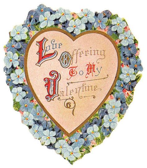 Victorian Valentine Vintage Valentine Cards Vintage Valentines