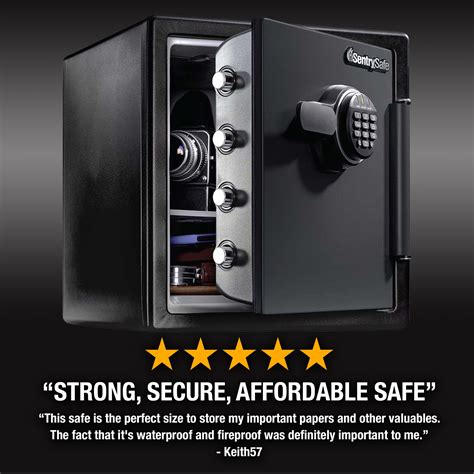 Sentrysafe Sfw123es Fire And Water Resistant Safe With Digital Keypad