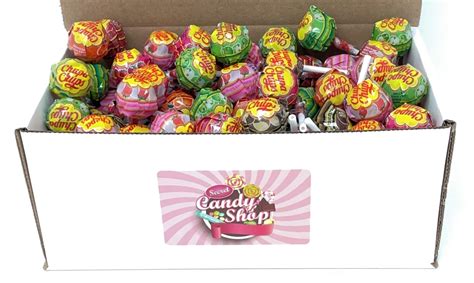 Chupa Chups Lollipops Assorted Flavors In Box 2lb Bulk Candy Buy Online In India At
