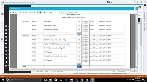 Also what brand was the printer you used? POS And Inventory System Tutorial Part 73 | Printing Stock ...