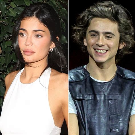 Kylie Jenner And Timothée Chalamet Coordinate Looks In First Photos Together Glamour