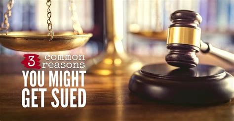 Three Common Reasons You Might Get Sued Wcei Blog Wcei Blog