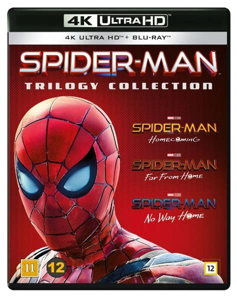 Spider Man 1 3 4k Ultra Hd Blu Ray 3 Disc Cdon